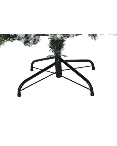 ESPRIT Christmas Tree Green Metal and Polyethylene, Snowy, 110 x 110 x 150 cm
